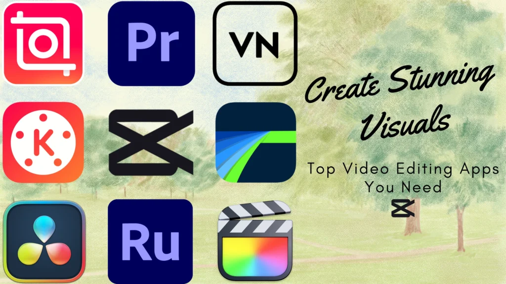 top video editing apps feature image