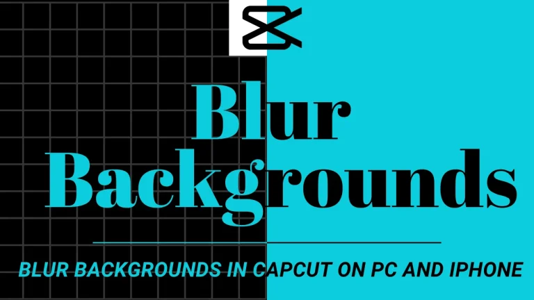 How to Blur Backgrounds in CapCut on PC and iPhone (December 2025) 9 How to Blur Backgrounds in CapCut on PC and iPhone (December 2025)