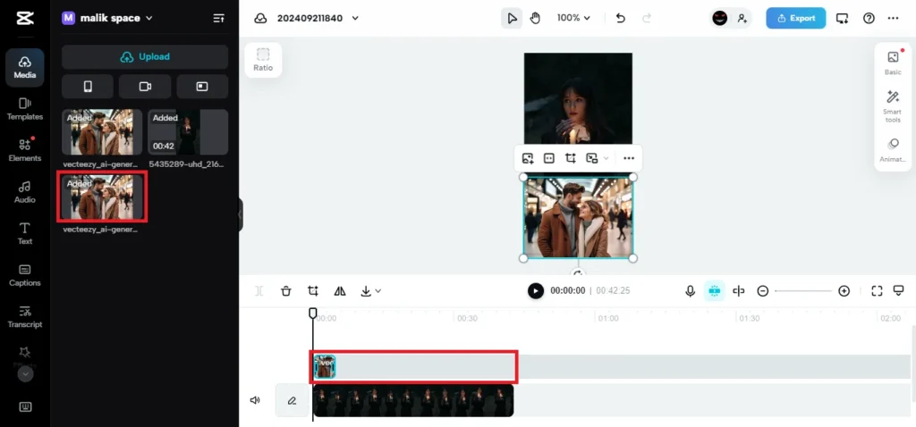Mastering Overlays: How to add Capcut overlay text and video for Stunning Edits (October 2025) 18 adding an overlay on pc screenshot image