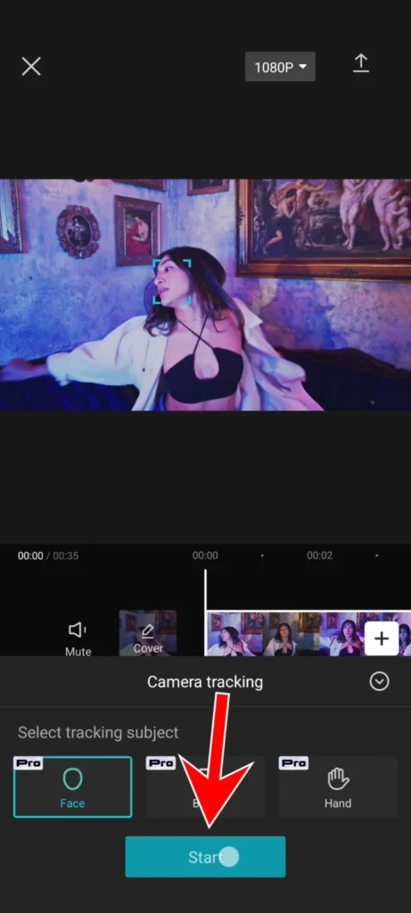 Mastering CapCut Motion Tracking: A Complete Guide in October 2025 27 setting tracker type screenshot image