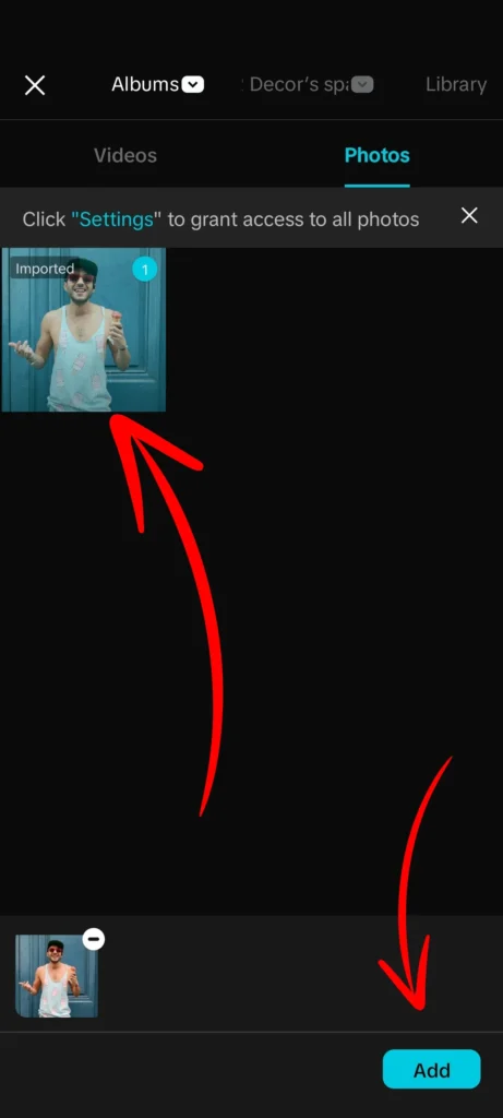 Mastering Overlays: How to add Capcut overlay text and video for Stunning Edits (October 2025) 12 adding video overlay screenshot image